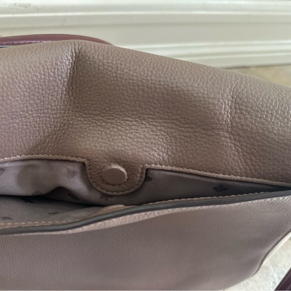 Kate Spade Jackson Soft Pebbled Leather Medium Flap Shoulder Bag - Picture 8 of 10